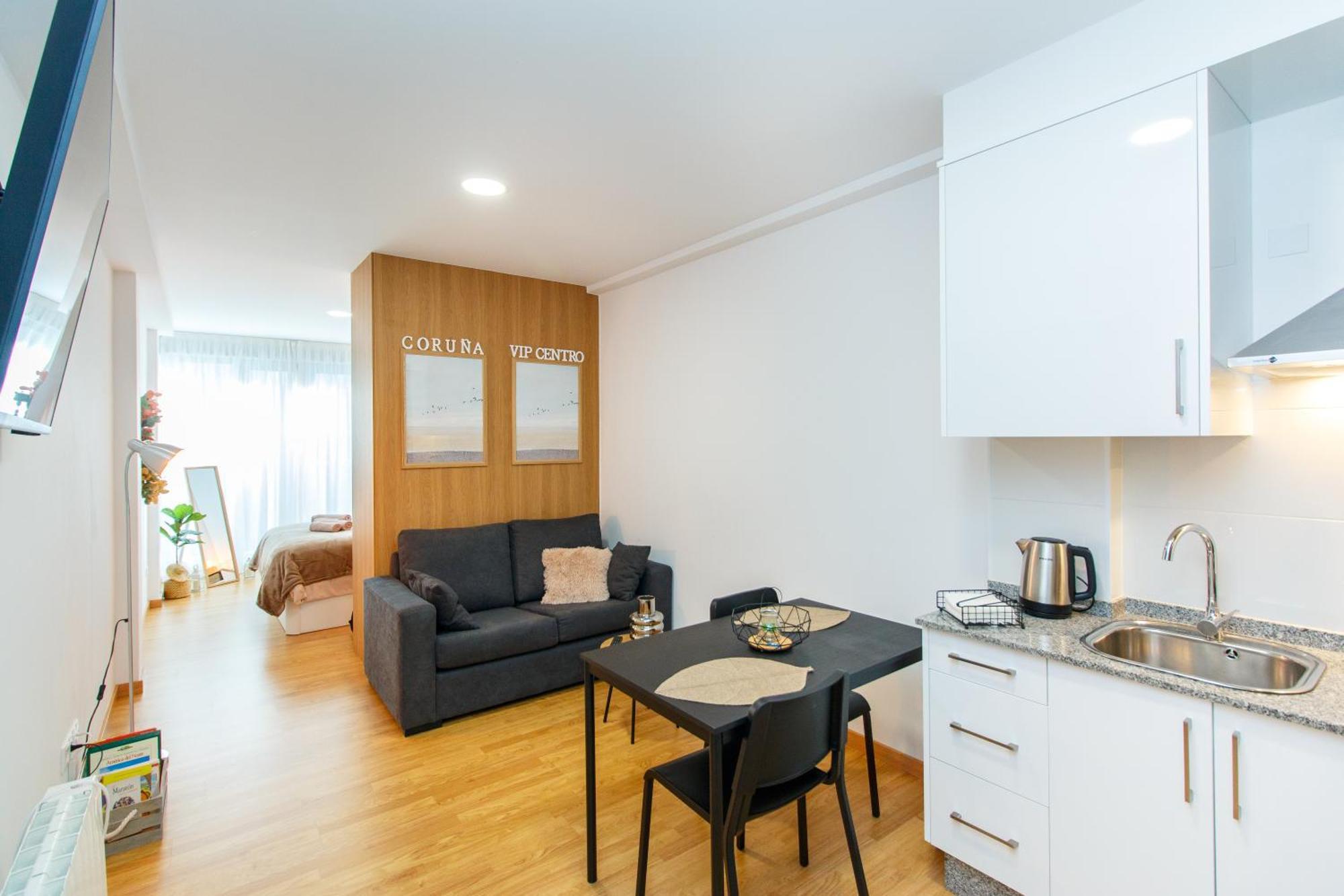 Apartamentos Coruna Vip Centro La Coruña Eksteriør bilde